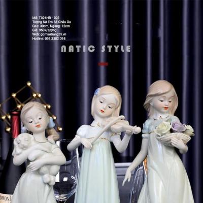 TƯỢNG EM BÉ CHÂU ÂU